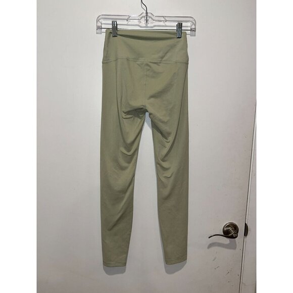 Reformation EcoStretch Olive Green High-Waisted Pull-On Leggings Women's Size S - Picture 4 of 9